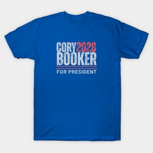 Cory Booker for President 2028 T-Shirt